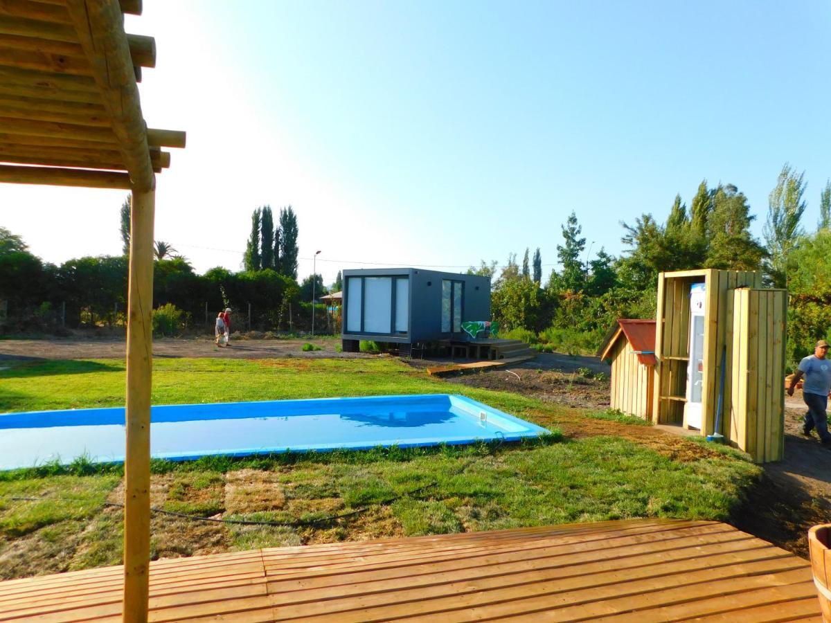 Tiny Colchagua Cabanas Y Padel Apartment Santa Cruz Bagian luar foto