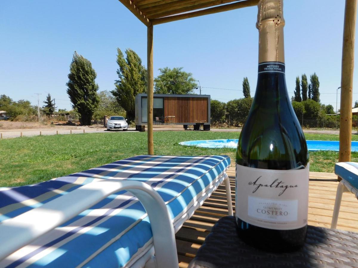 Tiny Colchagua Cabanas Y Padel Apartment Santa Cruz Bagian luar foto